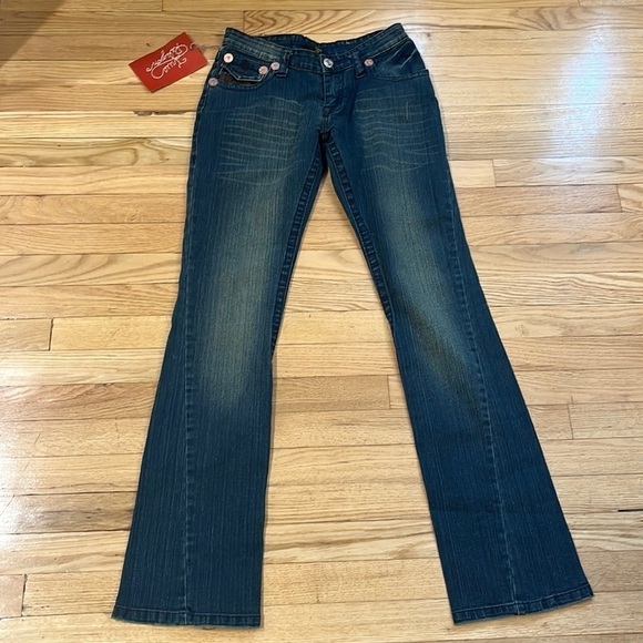 NEW True Religion Joey Super T Jeans SIZE 26 flare leg - Picture 2 of 10